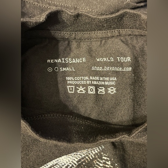 NEW- Beyoncé Unisex- Adult Renaissance World Tour Disco Cowboy Hat T-Shirt - Picture 10 of 12